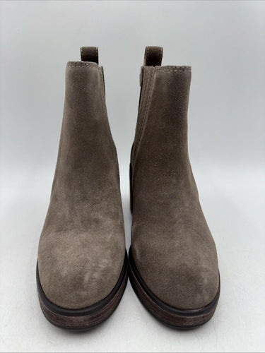 Crown Vintage Capari Bootie Brown Suede Women's Size 6.5