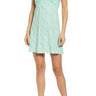 BP. Linen Halter Dress in Blue Mini Mono Floral at Nordstrom, Size X-Large BP.