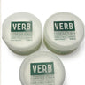 Lot 3 VERB Forming Fiber Strong Hold Texture 2oz 57g Styling Balm New Verb