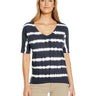 Columbia Women's Summer Breeze Tee, Nocturnal, Medium Columbia