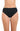 La Blanca Women's Banded Mid Waist Pant Bikini Swimsuit Bottom, Black Size 12 La Blanca