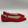 Rothy’s Womens The Point Flame Red Pointed Toe  Shoes Size 9 Rothy’s
