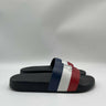 Men’s Moncler Basile Rubber Slide Red,white,blue Strap  Sandals Size 40 Moncler