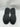 Alexander McQueen black canvas Tread Slick lace-up sneaker Size 42 Alexander McQueen