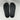 Alexander McQueen Graffiti Logo black rubber pool slide Size 42 M Alexander Mcqueen