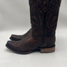 Corral Rich Brown Python Inlay Narrow Square Toe Western Boots Men’s 8.5M Corral Boots