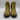 Circle G ankle booties distressed leather silver stud Yellow Size 7M Circle G