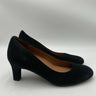 L'Amour Des Pieds JAKOBY Black Raindrop Leather Pump Womens SIZE 11 L'Amour