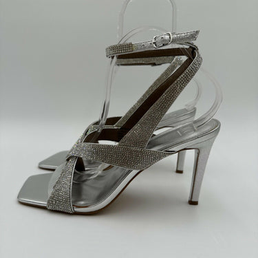 JLO Jennifer Lopez Chalyn Rhinestone Sandal Women's Size 10 M