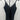 Vero Moda Cami Tank Top Lace Trim Button Henley Black Ribbed NWT - S VERO MODA
