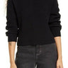 BP. Cleo Crop Crewneck Sweater in Black  Size X-Small BP.