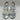 MIX NO. 6 ALICIANA SANDAL HEEL LIGHT SILVER SHIMMER SAND FABRIC WOMEN 9.5 M Mix No. 6