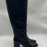 Vince Camuto Women's Leila Knee High Boot, Black leather wide calf Size 9M-WC Vince Camuto