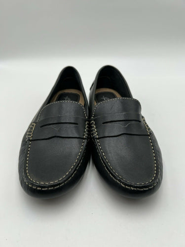 Eastland Patricia Black Leather Penny Loafers Size 11