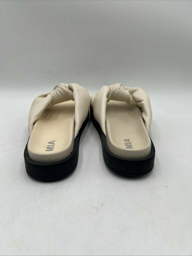 Mia Mita Women's Sandals White Size 9
