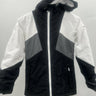 Columbia Omni-Tech Omni-Heat Hooded Snow Ski Jacket Black White Kids M (10/12) Columbia