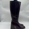 Vince Camuto Sangeti Stacked Heel Knee High Boot Fashion, Dark Mahogany, 9.5M WC Vince Camuto