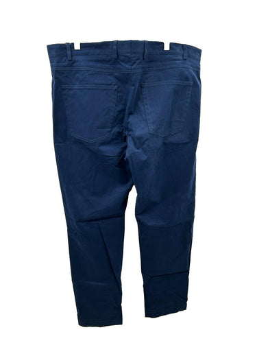 Santorelli Men’s navy blue five-pocket trousers Tailored Silhouette Size 40 NAVY