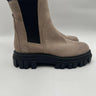 Women’s  Marc Fisher Meron Beige suede lug-sole bootie Size 9 Marc Fisher