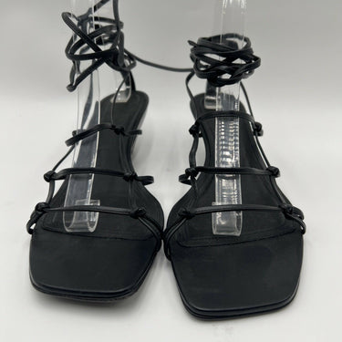 Women’s Co Knotted Leather Sandals Black Size 40 Co