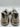 Alexander McQueen Oversized Sneaker white leather gold-tone heel tab Size 42 Alexander McQueen