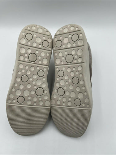 BZees Womens Tahoe Washable Comfort Ankle Boots Latte Fleece Size 6.5M Bzees