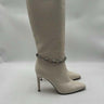 Vince Camuto Women's Footwear Women's Felinda Knee High Boot, Warm White Size 8M Vince Camuto