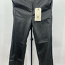 Levi's Faux Leather Pants Womens Black Straight Leg Trouser Coated NWT 26x29 Levi's