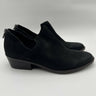 Women’s Lucky Brand Fitina Block Heel Booties Black Leather Size 11M Lucky Brand