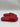 Men’s GIVENCHY 4G Pool Logo Slide Leather Sandals Red Size 41