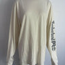 NWT Timberland PRO Men's Base Plate Logo Long Sleeve T-Shirt White Size M Timberland