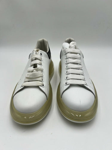 Alexander McQueen Oversized sneaker transparent sole black heel tab Size 41.5 Alexander McQueen