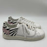 Valentino Garavani Backnet zebra-print sneakers featuring a pink heel Size 37.5 Valentino