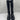 Women’s Cole Haan Cape Stretch Tall Boots in black leather Size 8B Cole Haan
