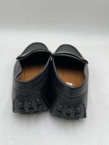 Bally Karlos leather loafers in black Leather signature Bally Stripe Size 9.5