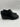 Clarks Black Leather Cross Band Ankle Booties Back Zip Block Heel Size 7.5