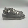 Valentino by Mario Valentino Ronald Logo Leather Sneakers Grey Size 7 Valentino by Mario Valentino