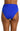 La Blanca Women's Cross Over High Waist Bikini Swimsuit Bottom, Sapphire Size 12 La Blanca