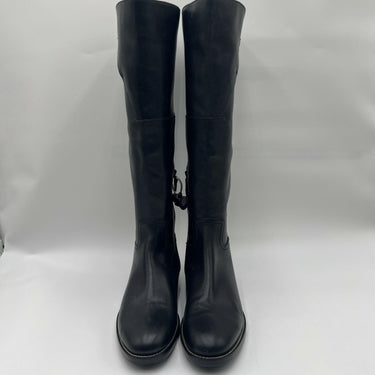 Women’s Cole Haan Harrington Grand Riding boots in black leather Size 8B Cole Haan