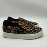 Vaneli Sport Leopard Calf Hair Slip-On Sneaker Womens Cheeta Size 7M Vaneli