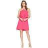 Women's Cece Ruffle Halter pink Dress, Size 0 CeCe