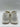 Kelly & Katie NEVAD White Crisscross Textile Slip-On Sneakers, Size 7.5M Kelly & Katie
