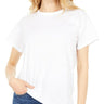 Madewell Women's Whisper Cotton Rib Crewneck Tee, Optic White, XXS Madewell