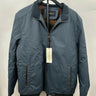 Chouyatou bomber Blue Men’s jacket Full Zipper Fleence-lined Interior Size M Flight
