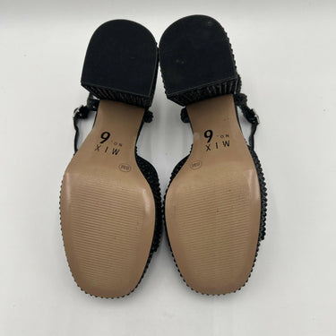 NWOB Mix No. 6 Halia Sandal Women's Black Size 6M/36.5 Mix No. 6