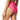 Anne Cole Women's Standard Mid Rise Bottom, Pink Combo, Small Anne Cole