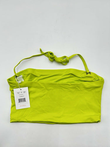 Andie Woman’s Swim The Aruba Top Neon green Size S Andie