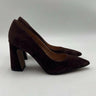 Vince Camuto ABLEEN Brownie  Suede Point Toe Slip On Pumps Women’s Size 6.5M Vince Camuto