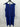 Mod-o-doc Woman’s blue crochet popover dress Layered Sleeveless Size XS