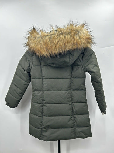 Noize Hannah-GO live green Woman’s  Faux Fur Trim Puffer Parka  XS NOIZE